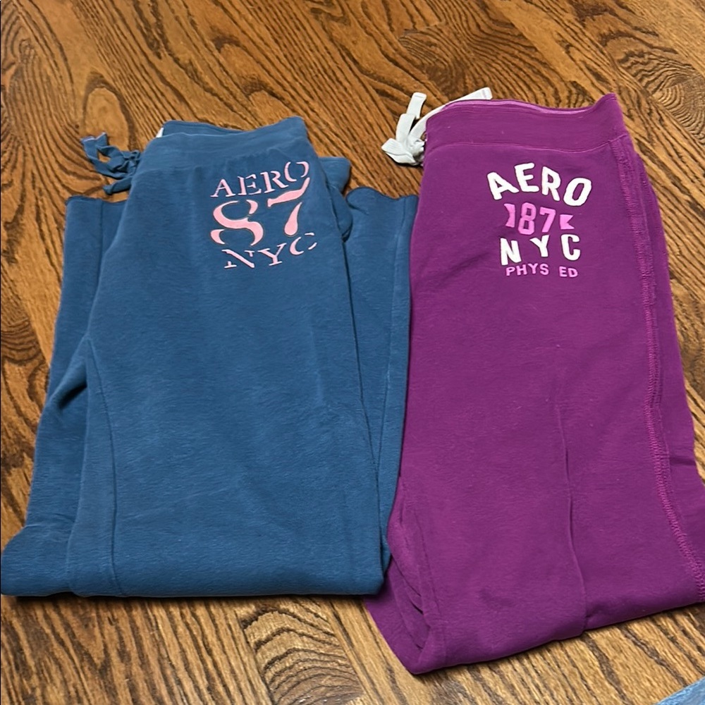 Women's Sweat Pants - Blue and Purple🌿